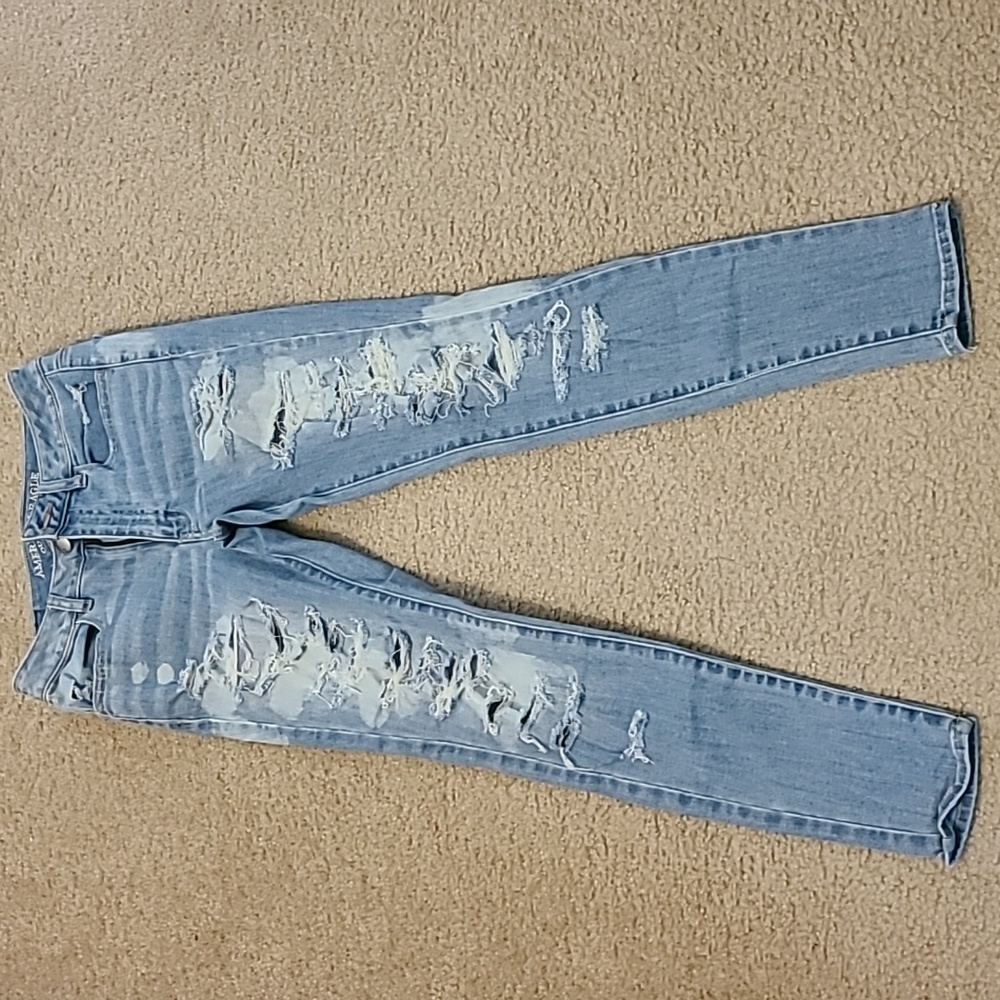 American Eagle high-rise jegging super stretch sz 6
